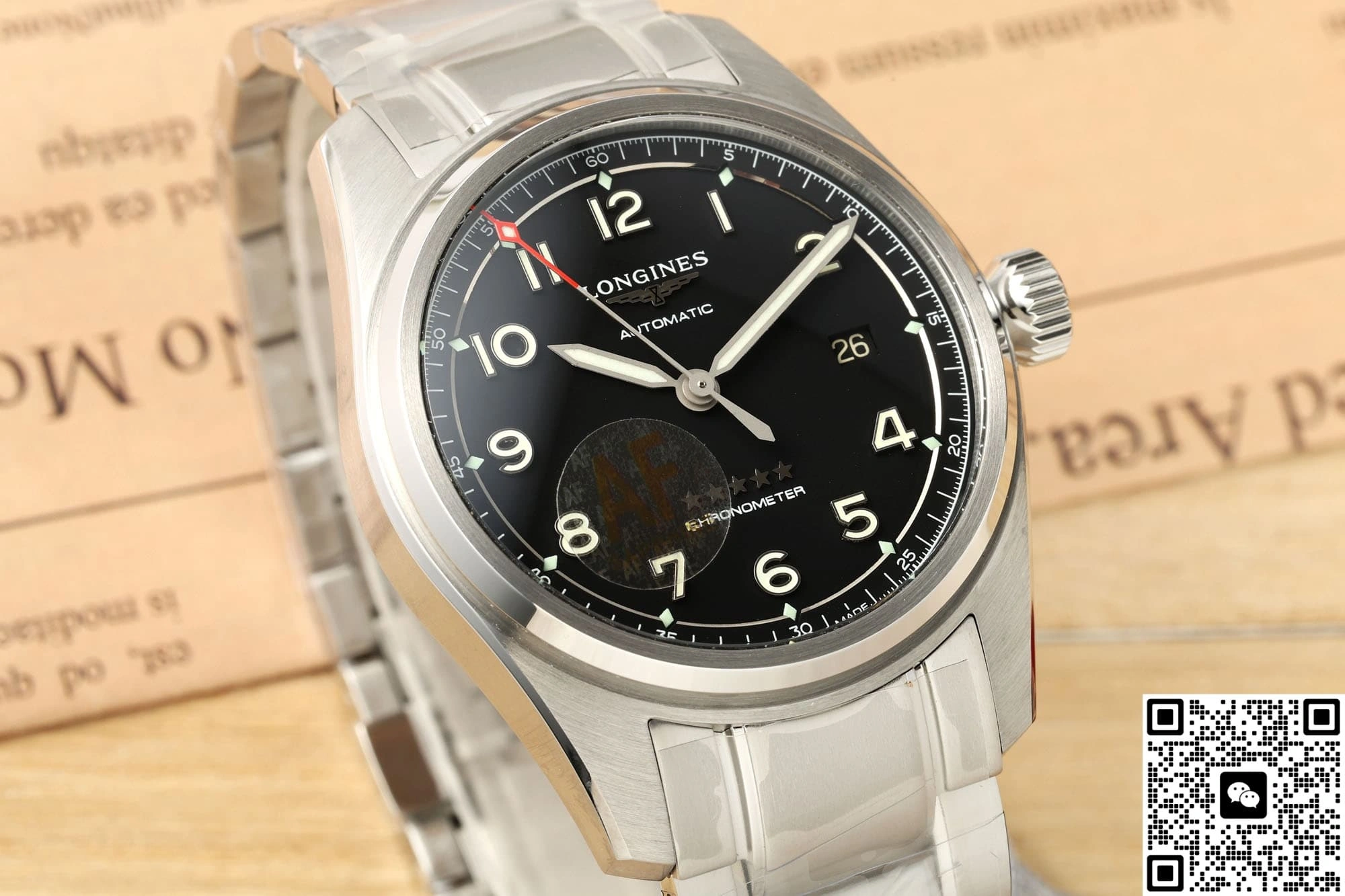AF Factory Longines Spirit L3.811.4.53.6 1:1 Best Edition Replica Watch
